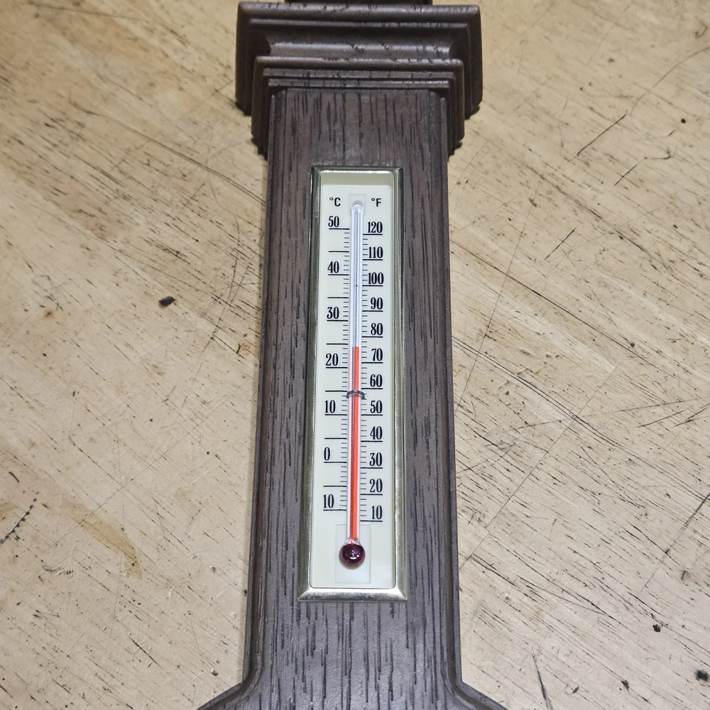 Vintage Springfield Instrument Company Banjo-style Weather Station